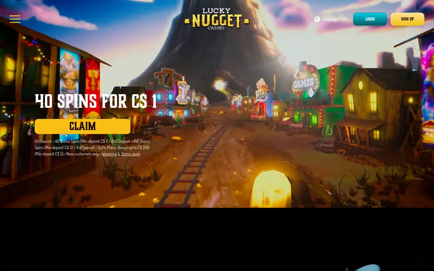 Lucky Nugget lobby